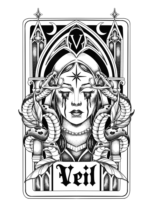 The Veil A4 Print